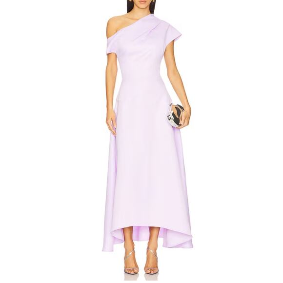 Elliatt Women's Marissa One Shoulder Evening Gown Light Purple Size XL NWT - Picture 1 of 12